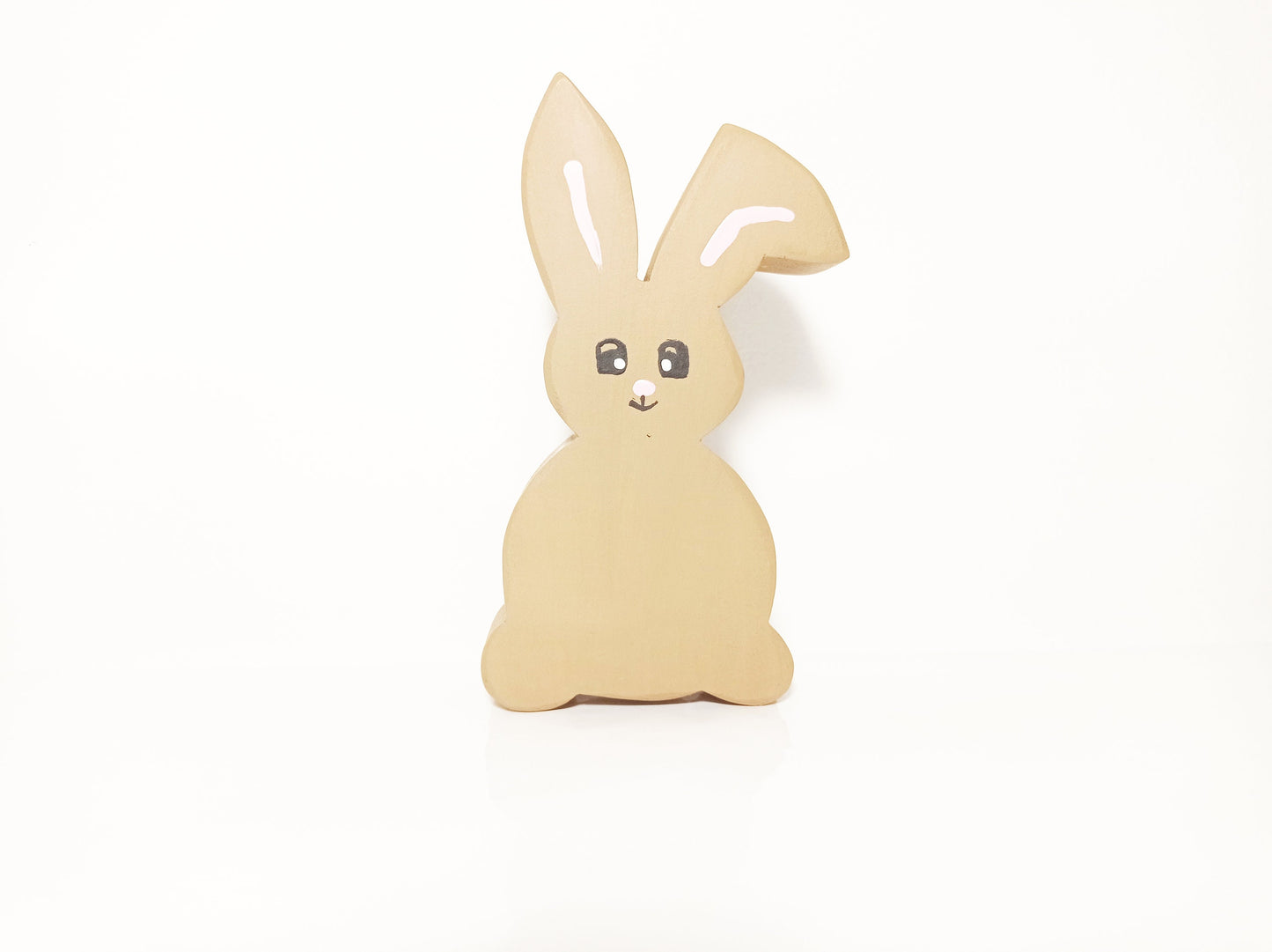 Bunny wooden toy easter decoration